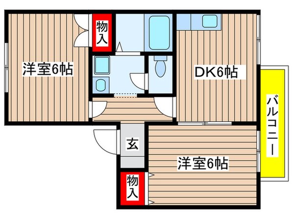 アルタビスタBの物件間取画像